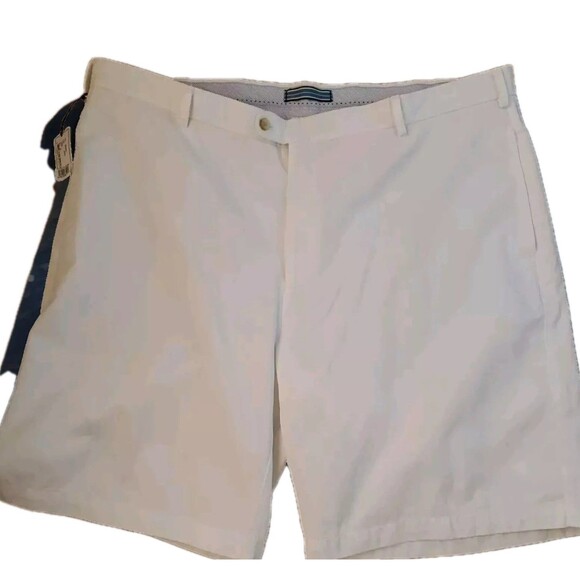 Peter Millar Winston Washed Pima Cotton Twill Shorts Men 42 Stone NWT MC00B31 - Picture 1 of 12